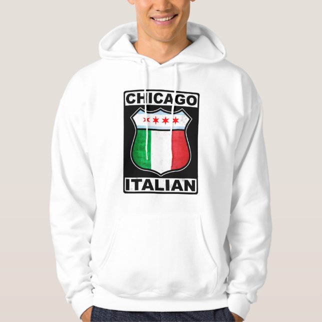 Chicago Italian American Hoodie (Front)