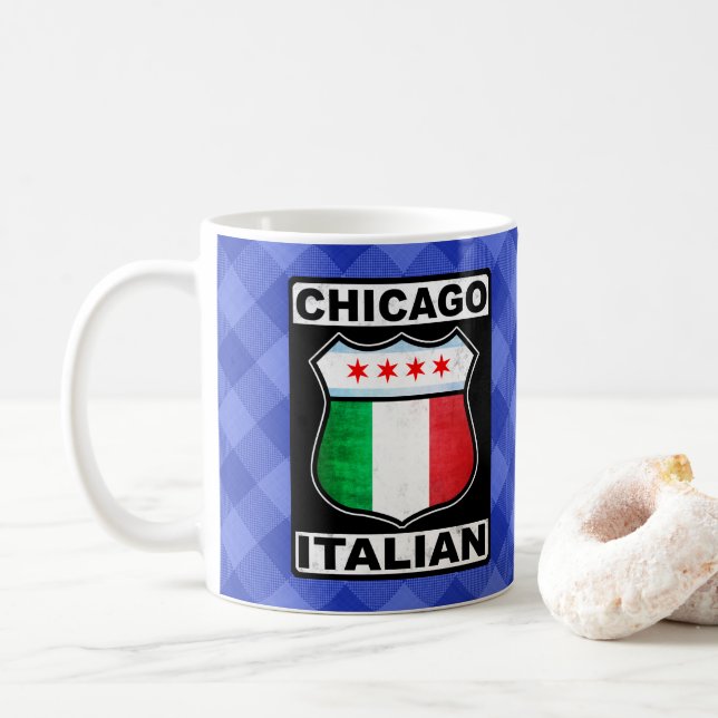 Chicago Italien American Mug (Avec donut)