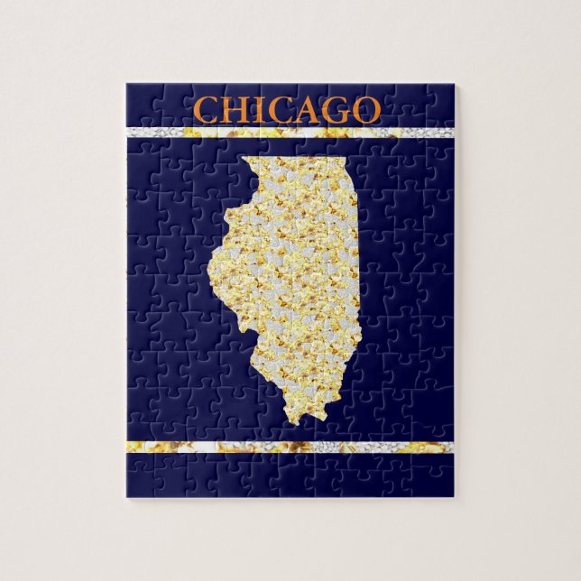 CHICAGO JIGSAW PUZZLE (Vertical)