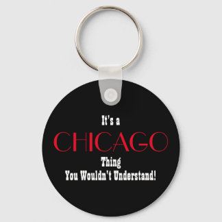 Chicago Keychain