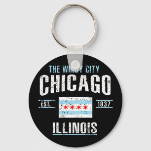 Chicago Keychain
