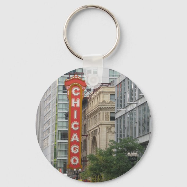 Chicago Keychain (Front)