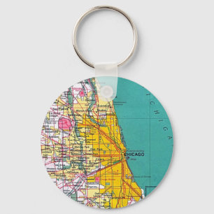 Chicago Keychain