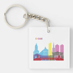 CHICAGO KEYCHAIN