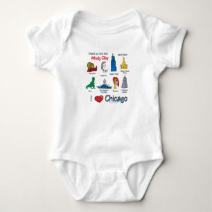 Chicago Kids Baby Bodysuit