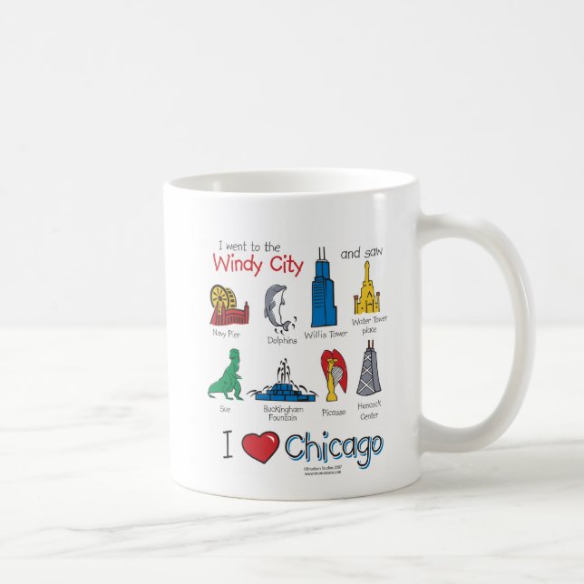 Chicago--kids-Icons-NEW-[Co Coffee Mug (Right)