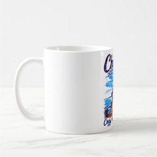 Chicago Lake Michigan Cozy Flannel Bear Coffee Mug