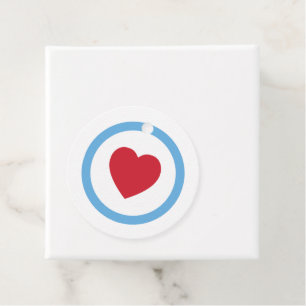Chicago Love   Favour Gift Tags   White