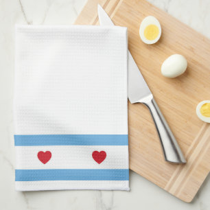 Chicago Love Serviette de cuisine