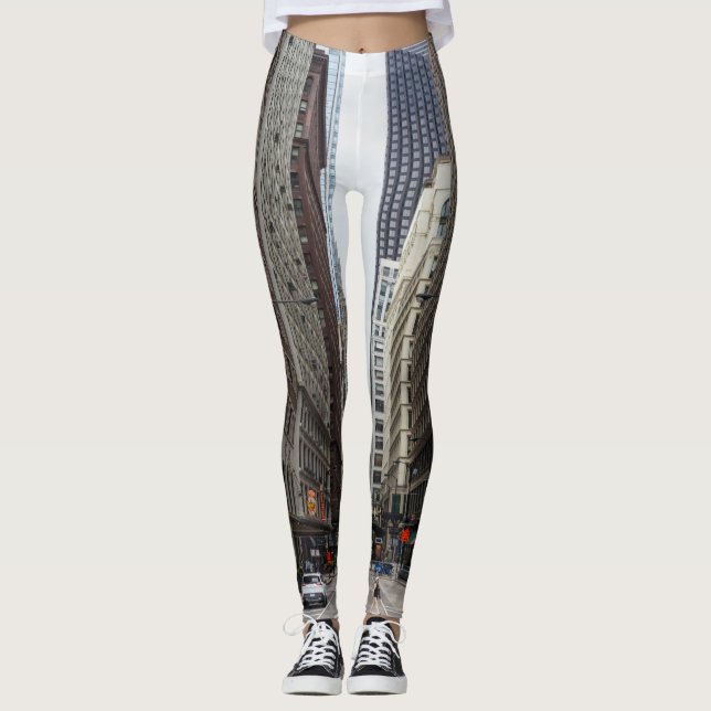 Chicago Madison Street Leggings (Front)