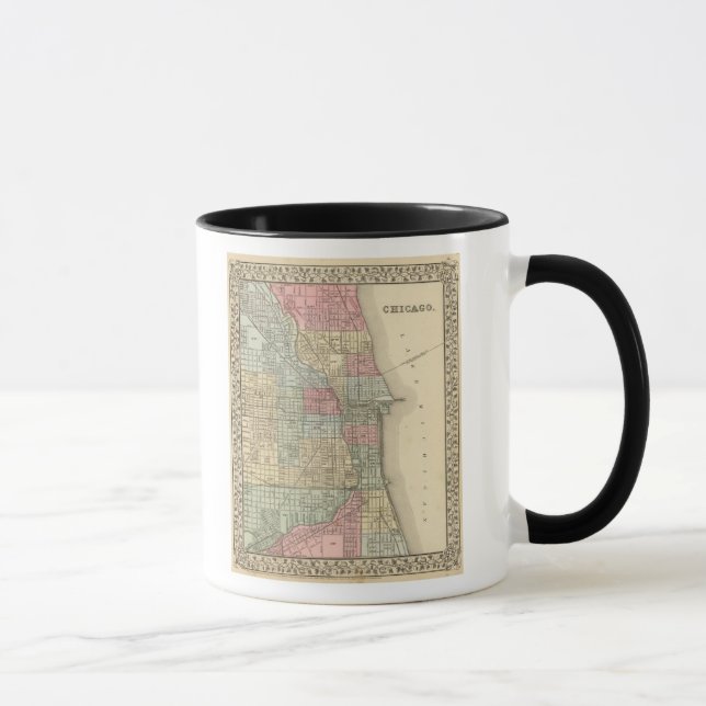 Chicago Map by Mitchell Mug (Right)