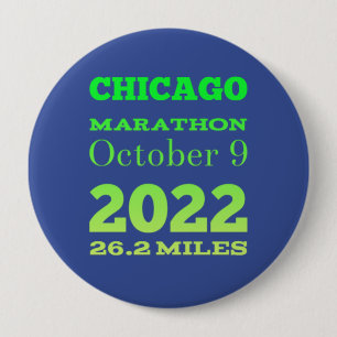 Chicago Marathon 2022 Button