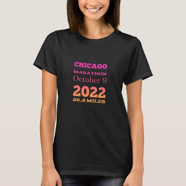 Chicago Marathon T-Shirt (Front)