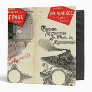 Chicago Milwaukee and St Paul Railway Binder