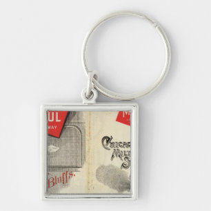 Chicago Milwaukee and St Paul Railway Keychain