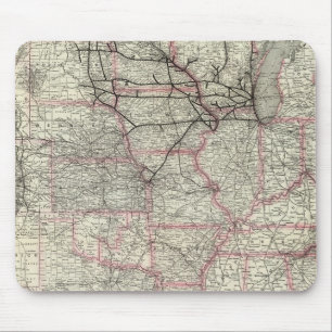 Chicago Milwaukee and St Paul Ry and connections Mouse Pad