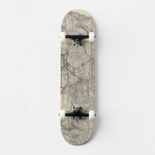 Chicago Milwaukee and St Paul Ry and connections Skateboard (Front)