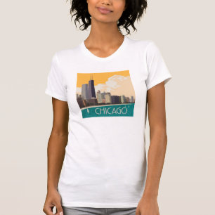 Chicago Modern Skyline T-Shirt