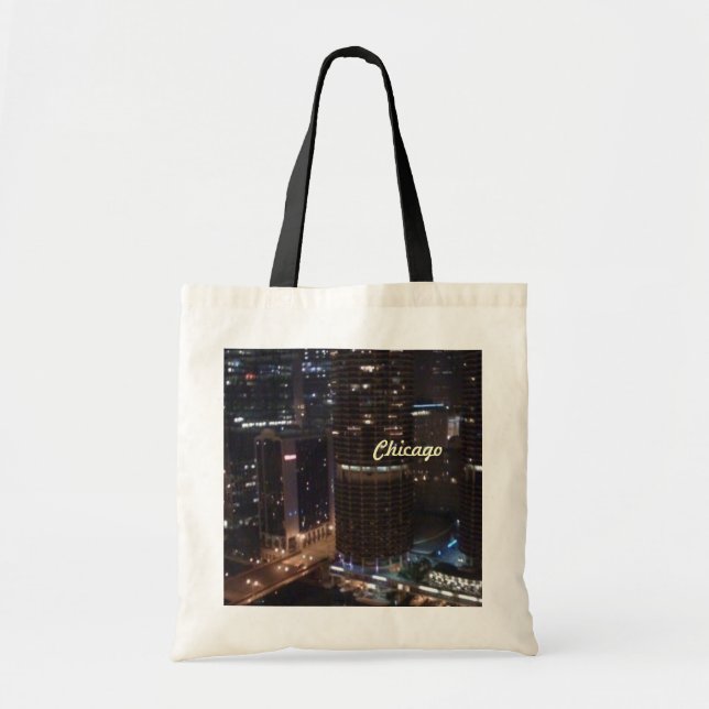 Chicago , My Kind Of Town Tote Bag (Front)