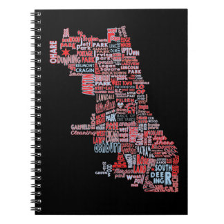 Chicago Neighbourhood Map Notebook