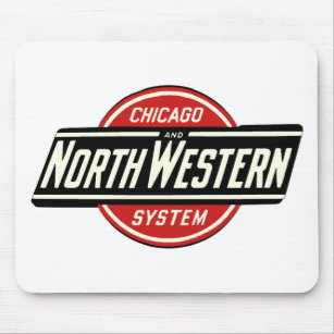 Chicago & Northwestern Railroad Logo 1 Mouse Pad
