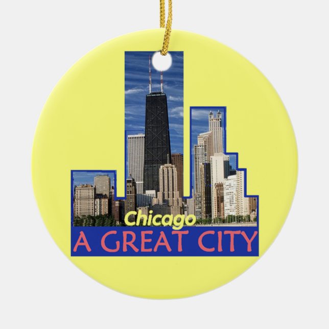 CHICAGO Ornament (Front)