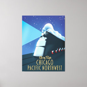Chicago Pacific Northwest Canvas Print