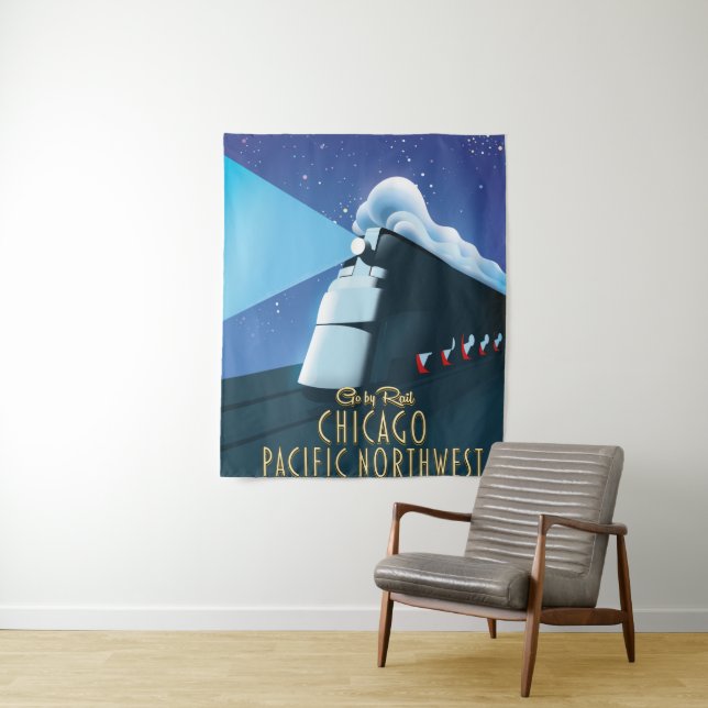 Chicago Pacific Northwest Tapestry (In Situ)