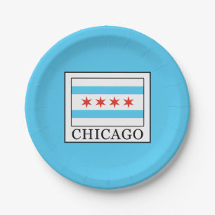 Chicago Paper Plate