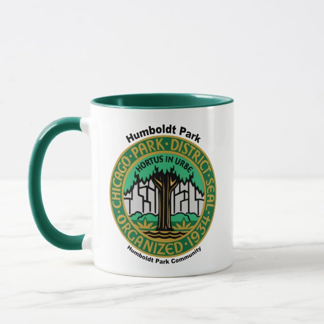 Chicago Park District, Humboldt Park Mug (Left)