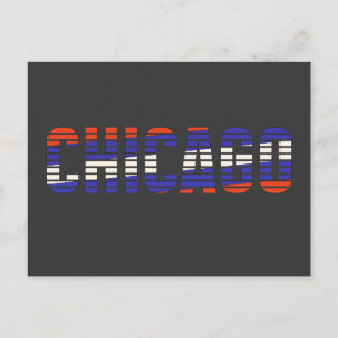 chicago patriotic post card