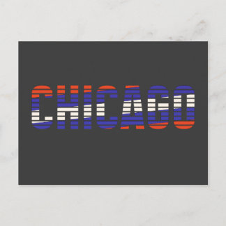 chicago patriotic post card