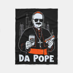 Chicago Pe Leo Xiv Da Pe New Pe Tribute Godmother  Fleece Blanket