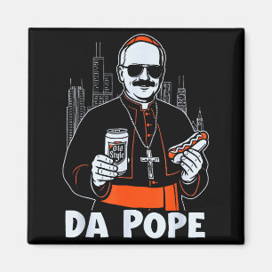 Chicago Pe Leo Xiv Da Pe New Pe Tribute Godmother  Magnet