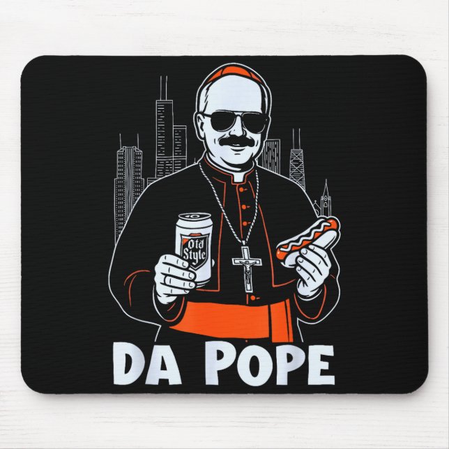 Chicago Pe Leo Xiv Da Pe New Pe Tribute Godmother  Mouse Pad (Front)