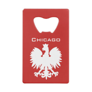 Chicago Polish Eagle Bottle Opener Wallet Bottle Opener