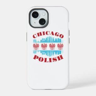 Chicago Polish Poland Heritage Pride iPhone 15 Case