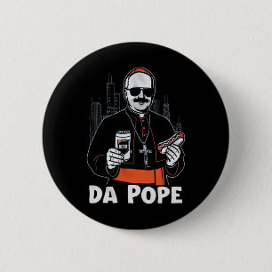 Chicago Pope Leo Xiv da Pope' 2 Inch Round Button