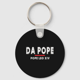 Chicago Pope Leo Xiv Da Pope Cardinal Prevost Da P Keychain