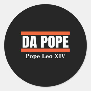 Chicago Pope Leo Xiv Shirt Cardinal Robert Prevost Classic Round Sticker