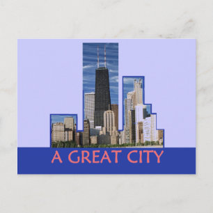 CHICAGO Postcard