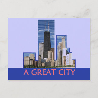 CHICAGO Postcard