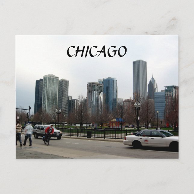 CHICAGO POSTCARD (Front)