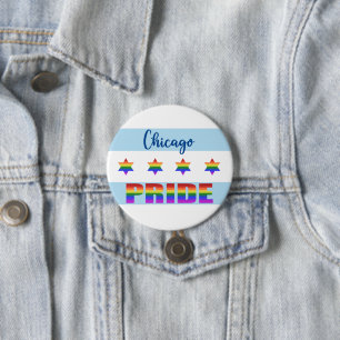 Chicago Pride 3 Inch Round Button