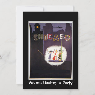 Chicago Private Party Invitation