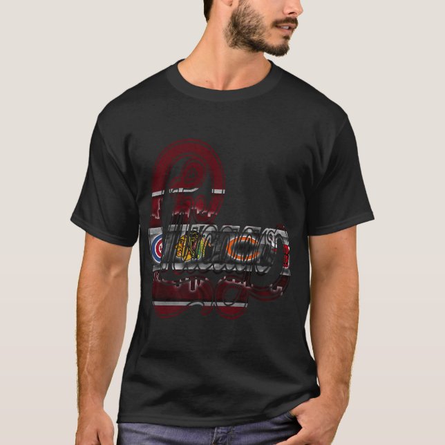 Chicago Proud Sports Fan T-Shirt (Front)