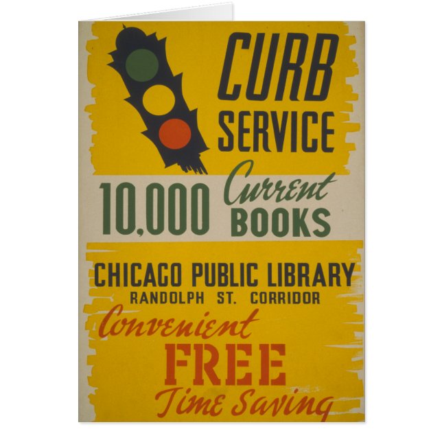 Chicago Public Library Curb Service (Front)