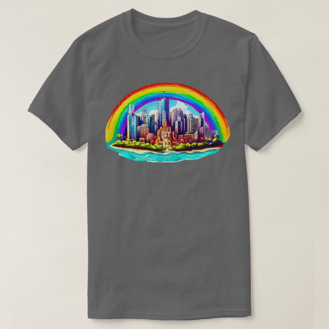 Chicago Rainbow T-Shirt (Design Front)