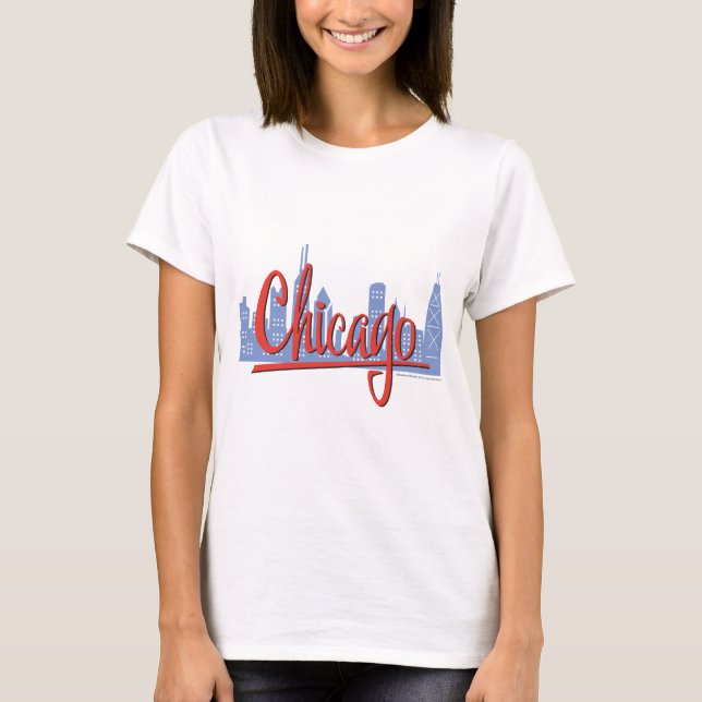 CHICAGO-RED T-Shirt (Front)