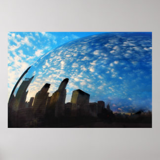 Chicago réflexion, poster